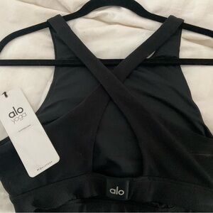 Alo Yoga Black Sports Bra